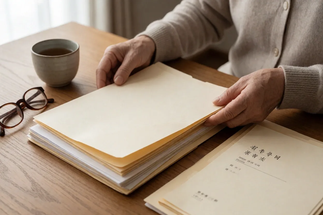 Pension documentation case files